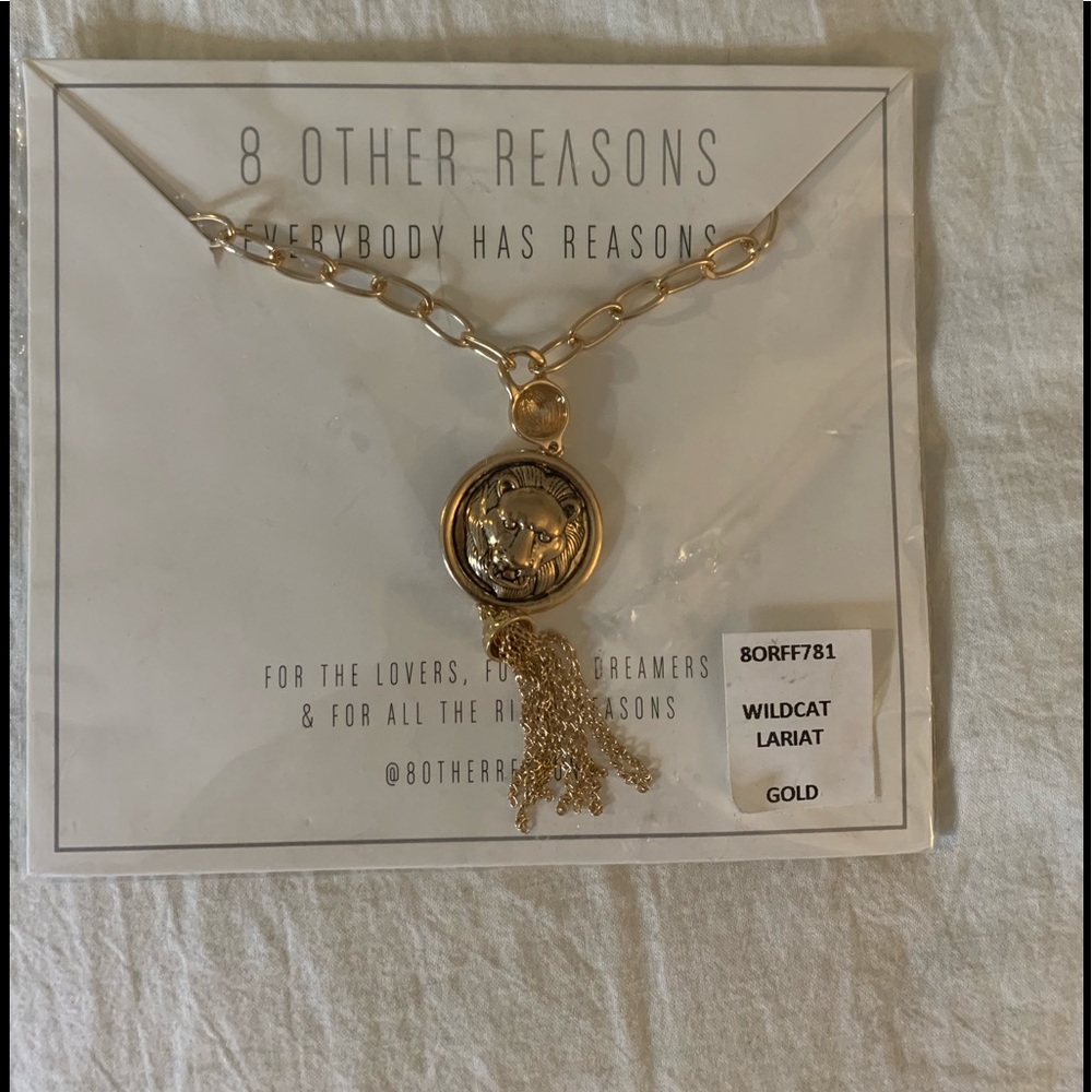Wildcat Lariat necklace
